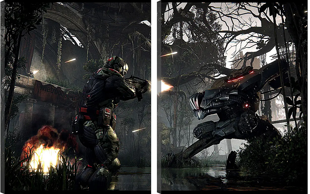 Модульная картина - Crysis 3