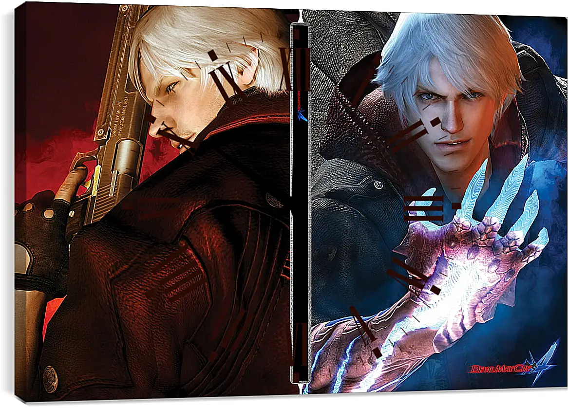 Часы картина - Devil May Cry