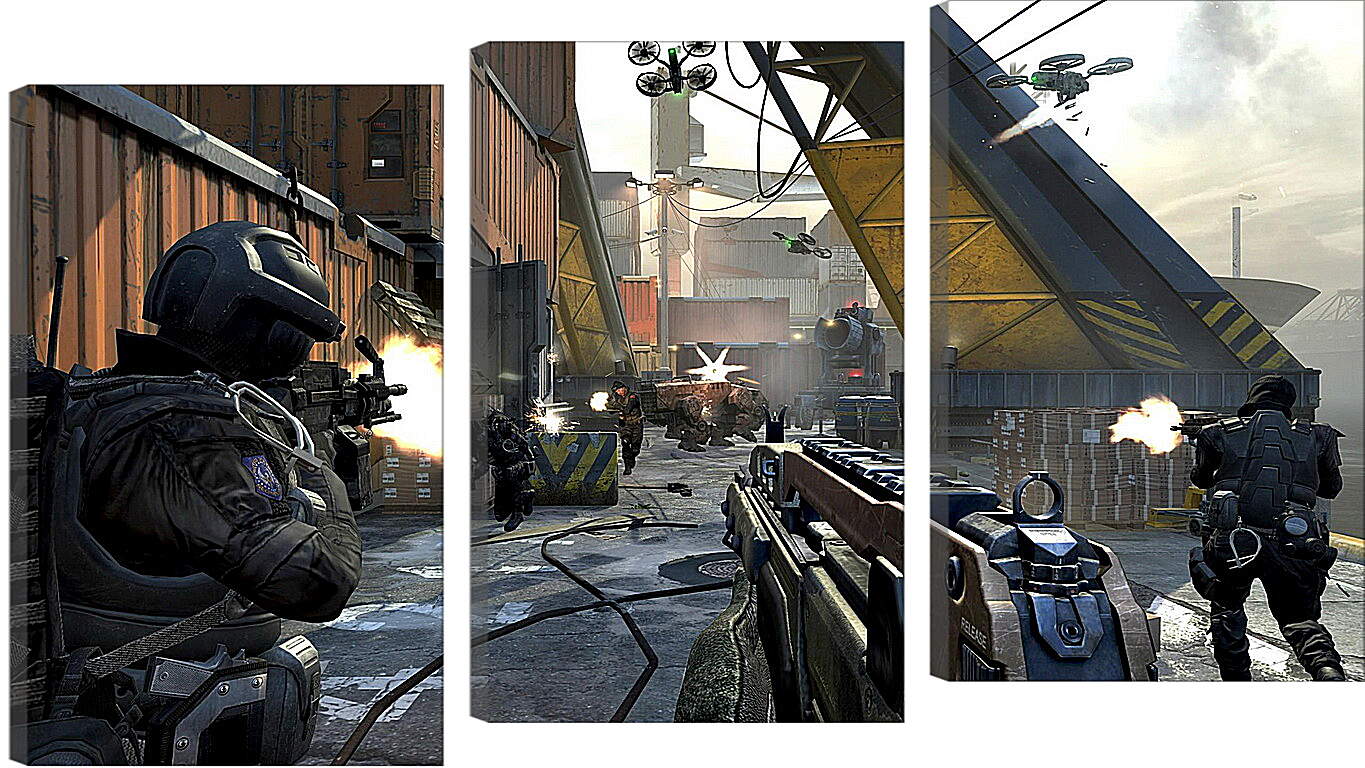Модульная картина - Call Of Duty: Black Ops II