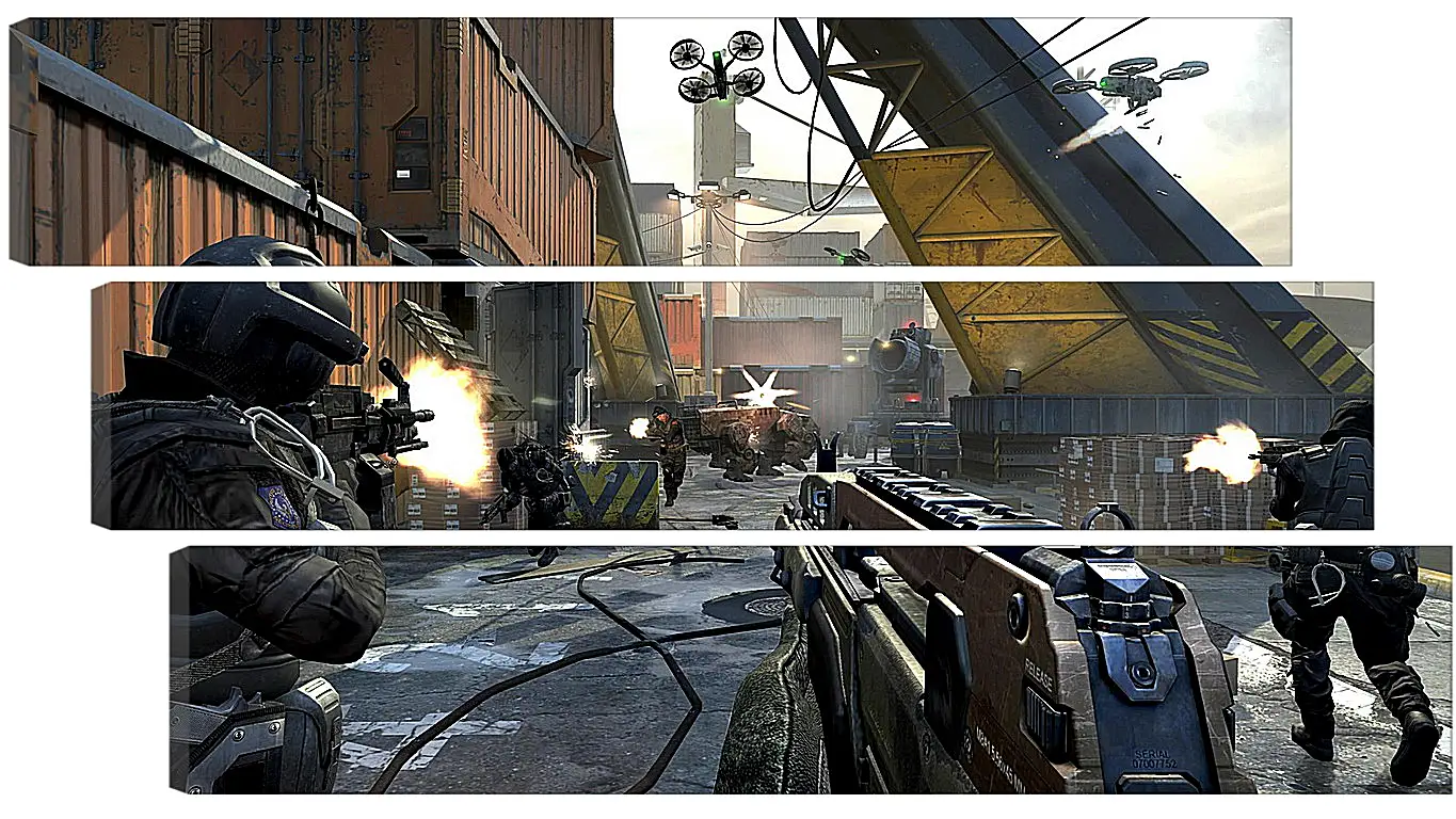 Модульная картина - Call Of Duty: Black Ops II