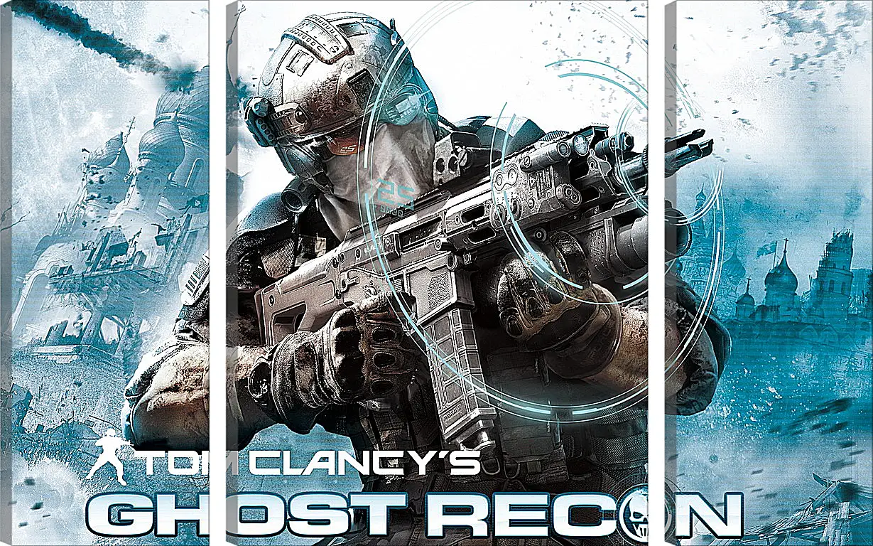 Модульная картина - Ghost Recon
