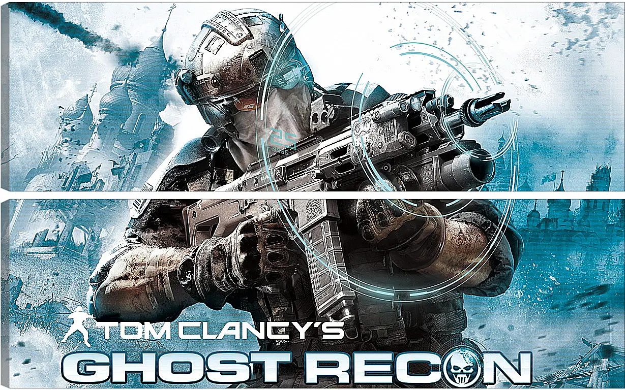 Модульная картина - Ghost Recon
