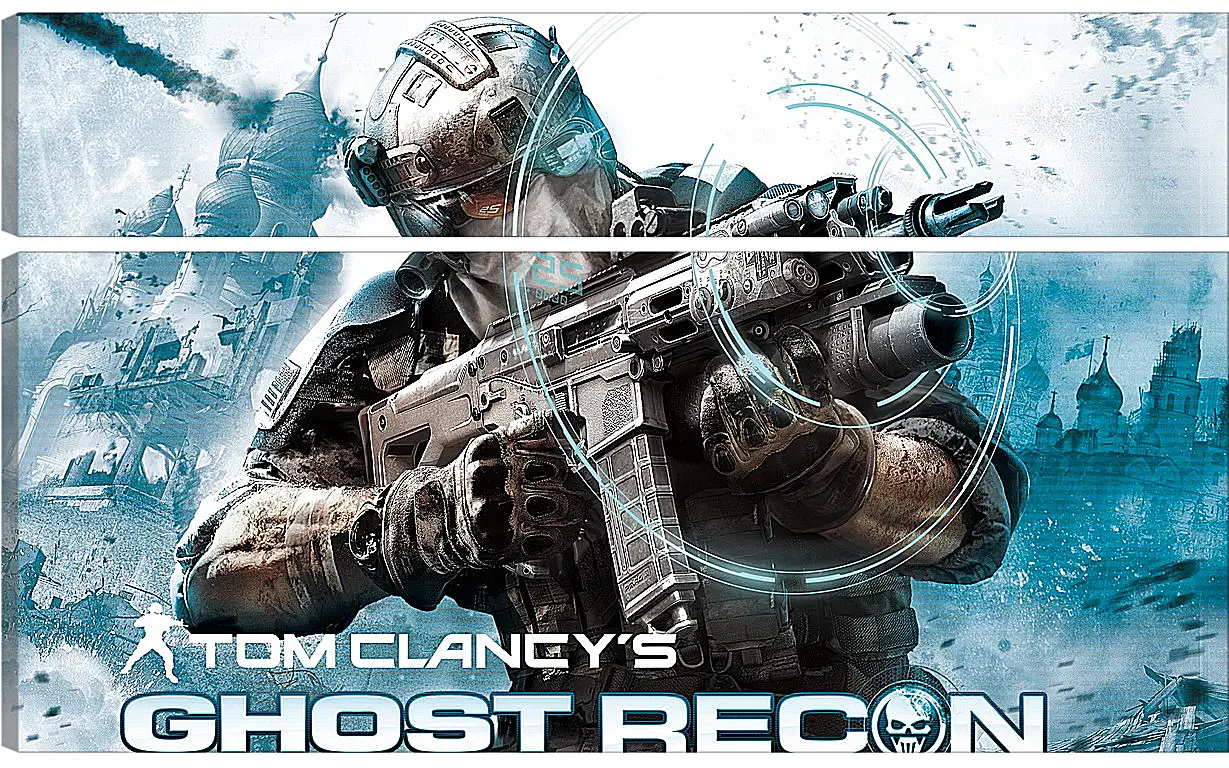 Модульная картина - Ghost Recon
