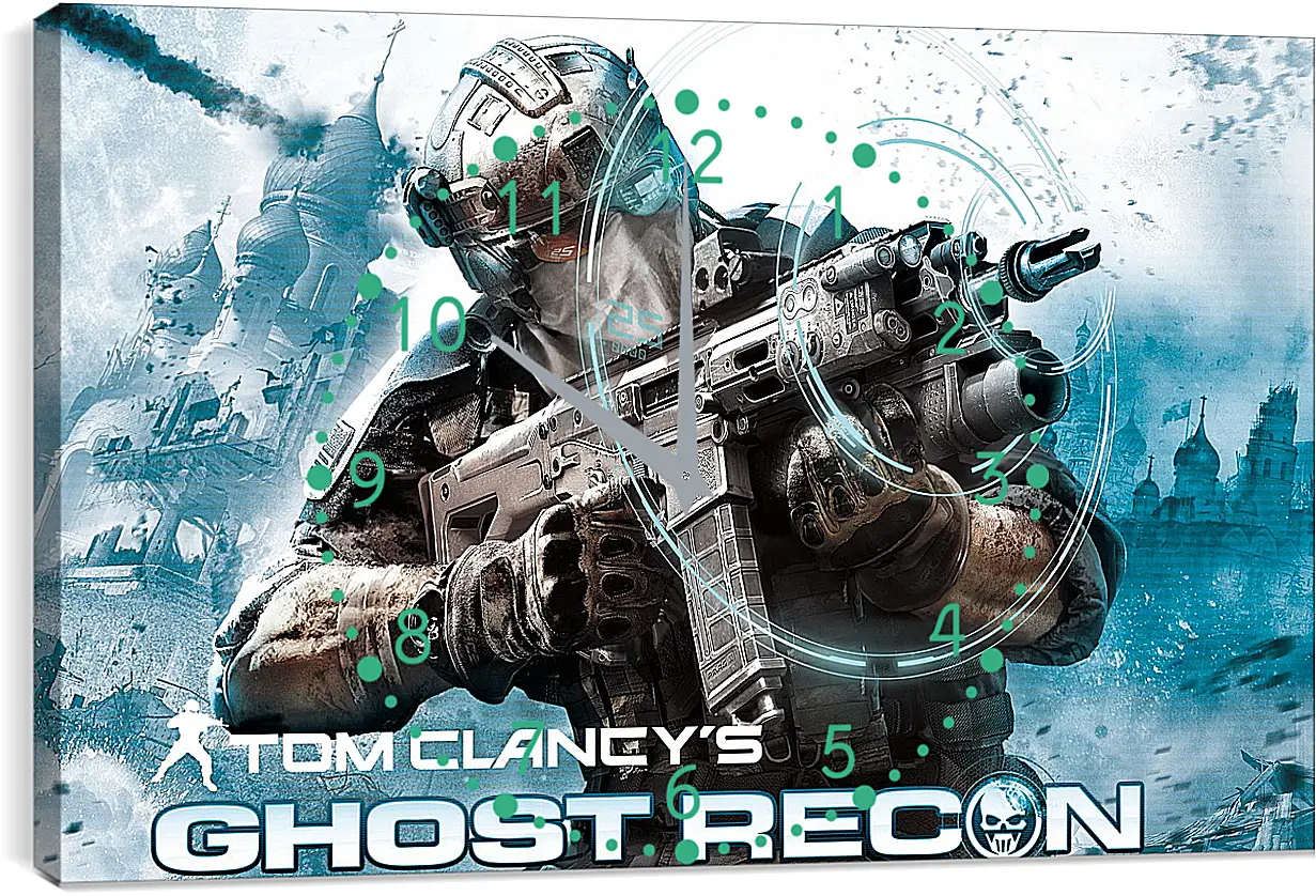 Часы картина - Ghost Recon
