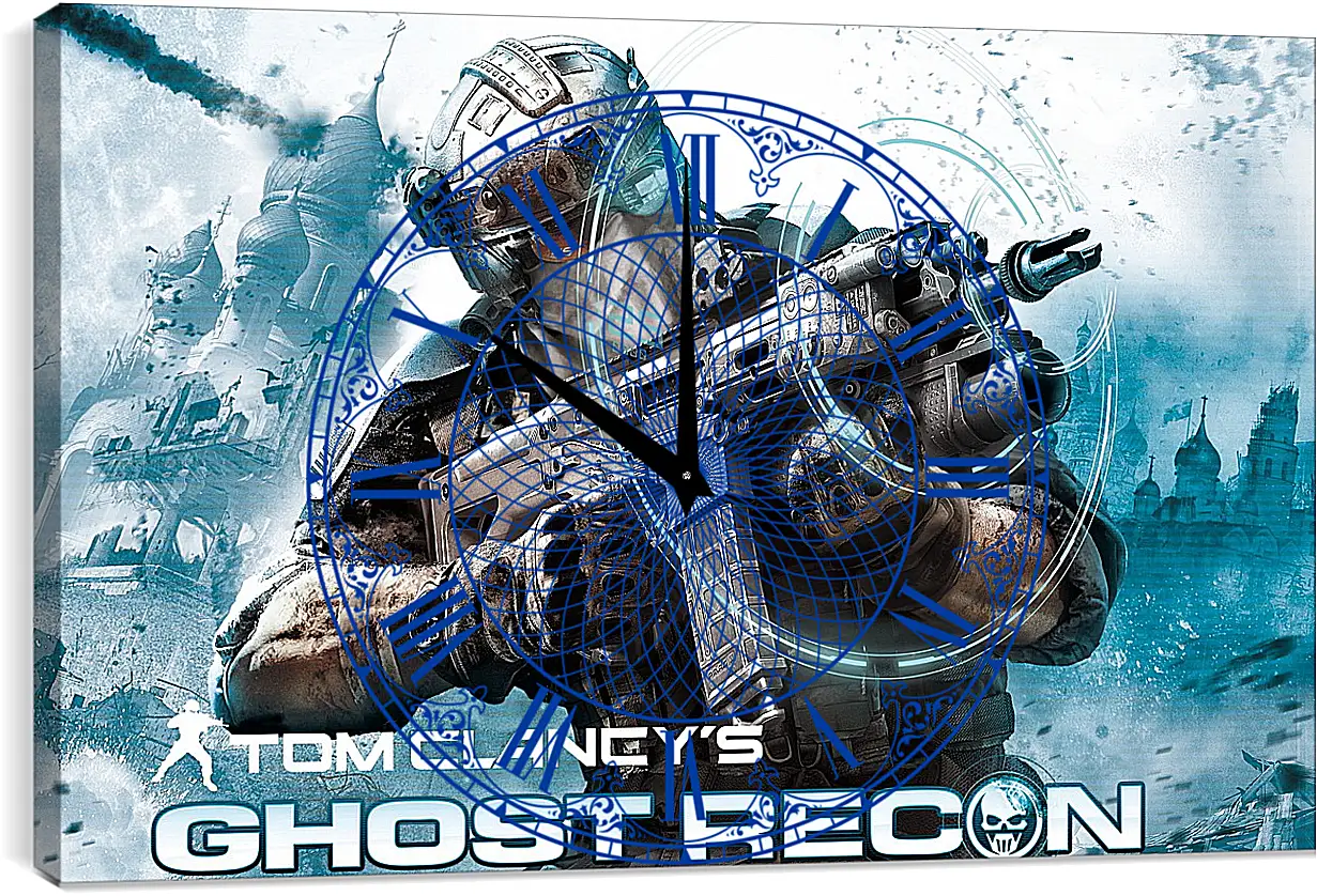 Часы картина - Ghost Recon
