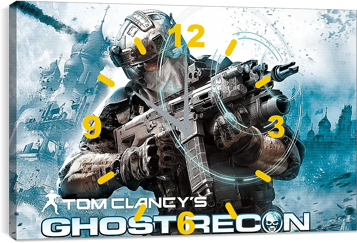 Часы картина - Ghost Recon
