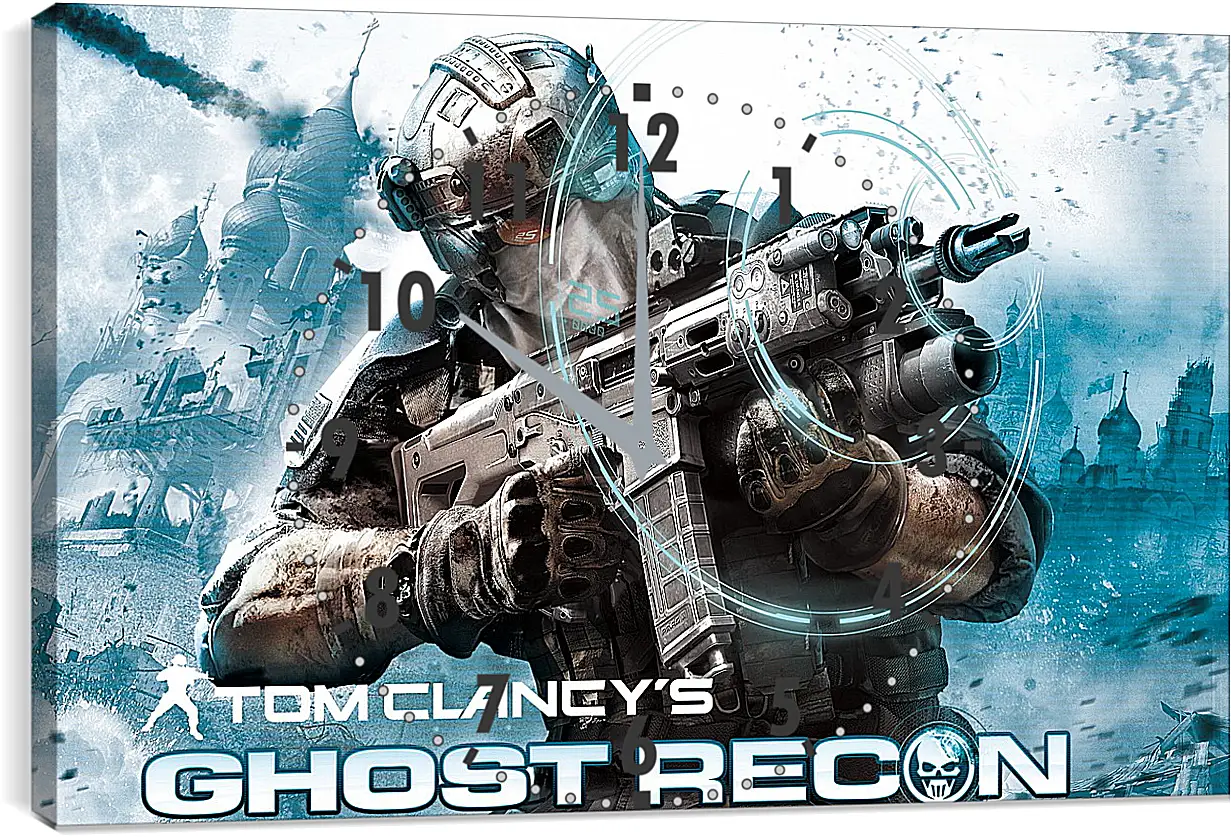 Часы картина - Ghost Recon
