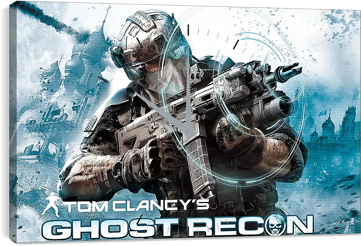 Часы картина - Ghost Recon
