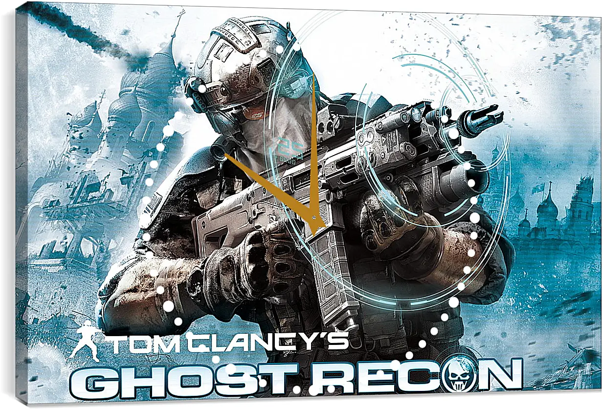 Часы картина - Ghost Recon
