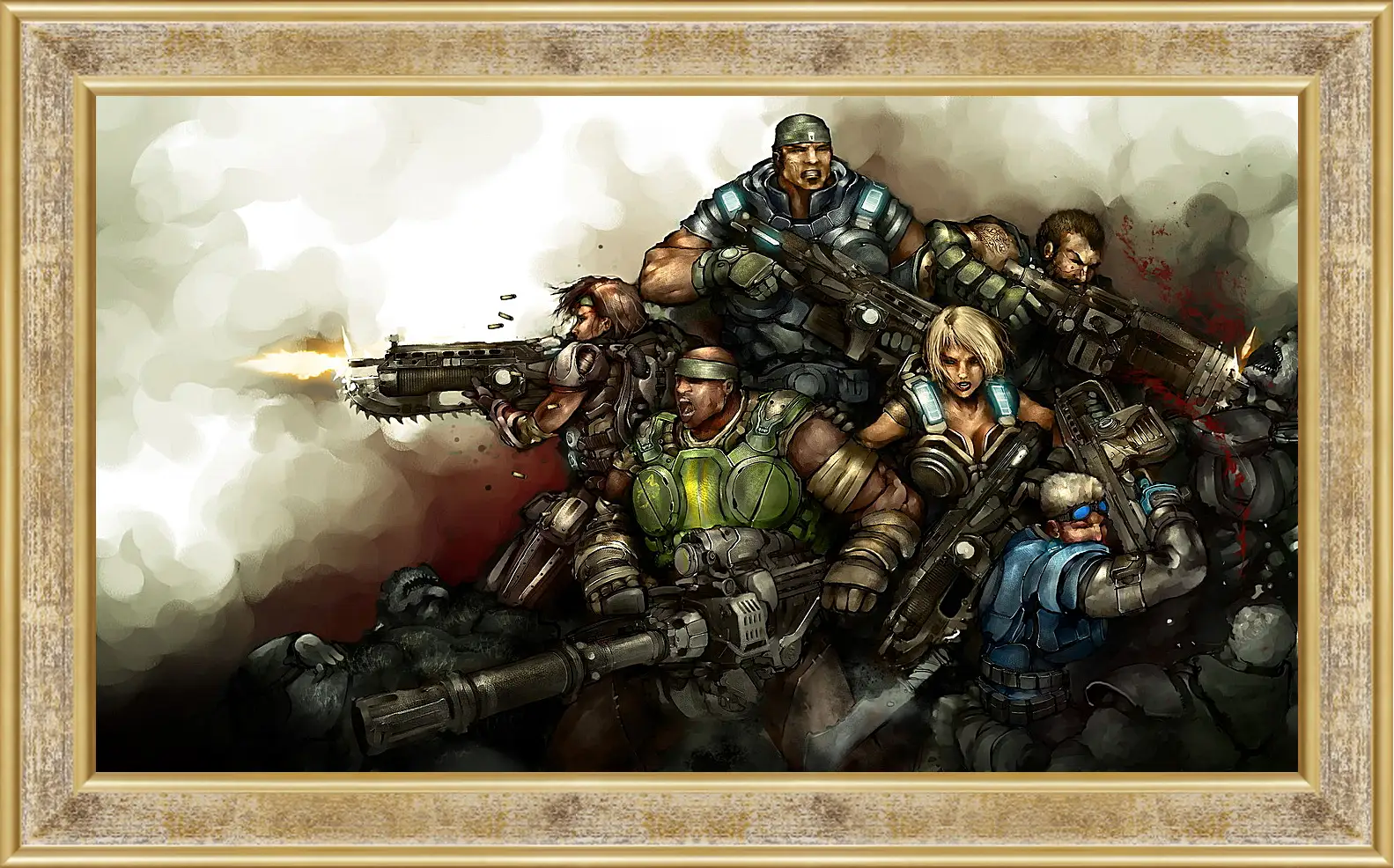 Картина в раме - Gears Of War 3
