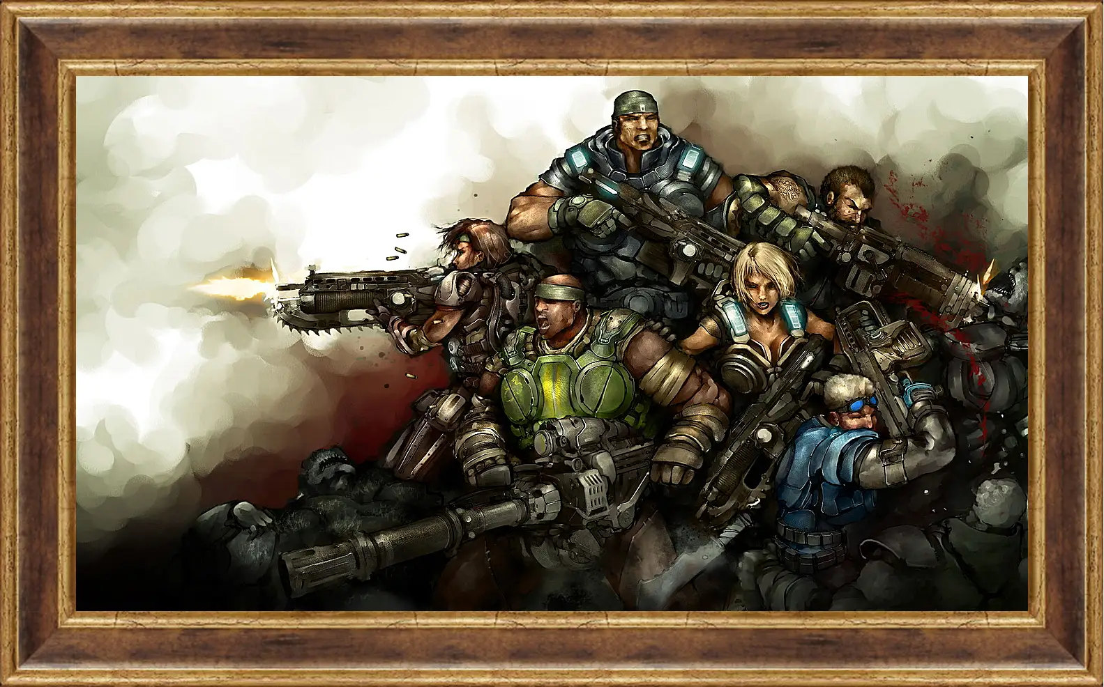 Картина в раме - Gears Of War 3
