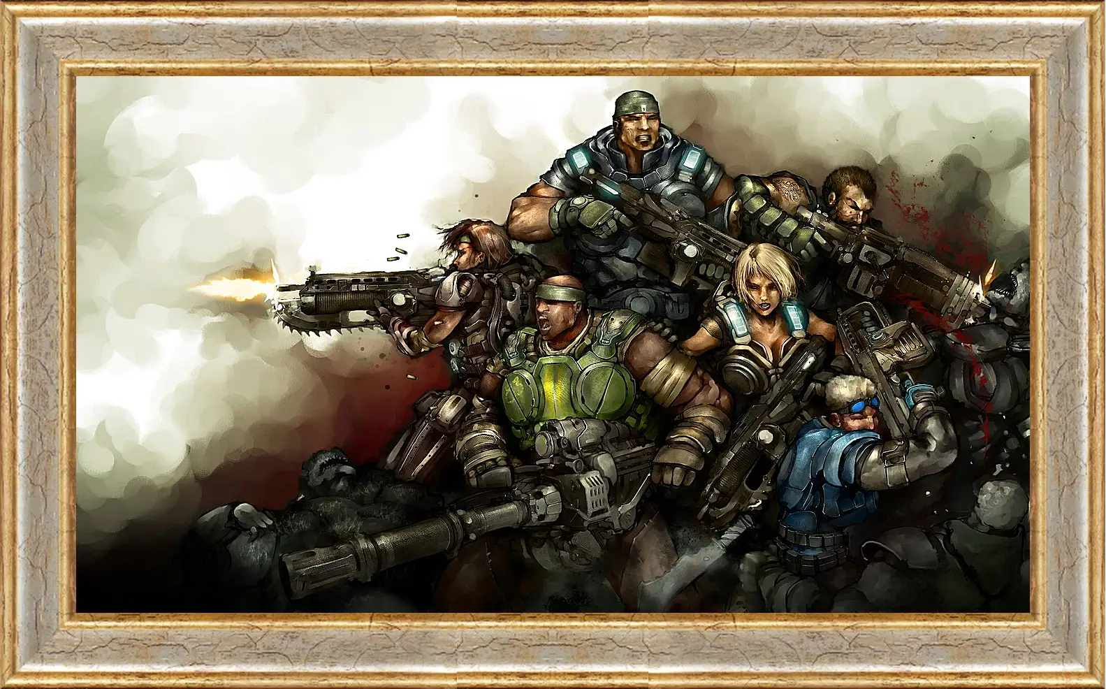 Картина в раме - Gears Of War 3
