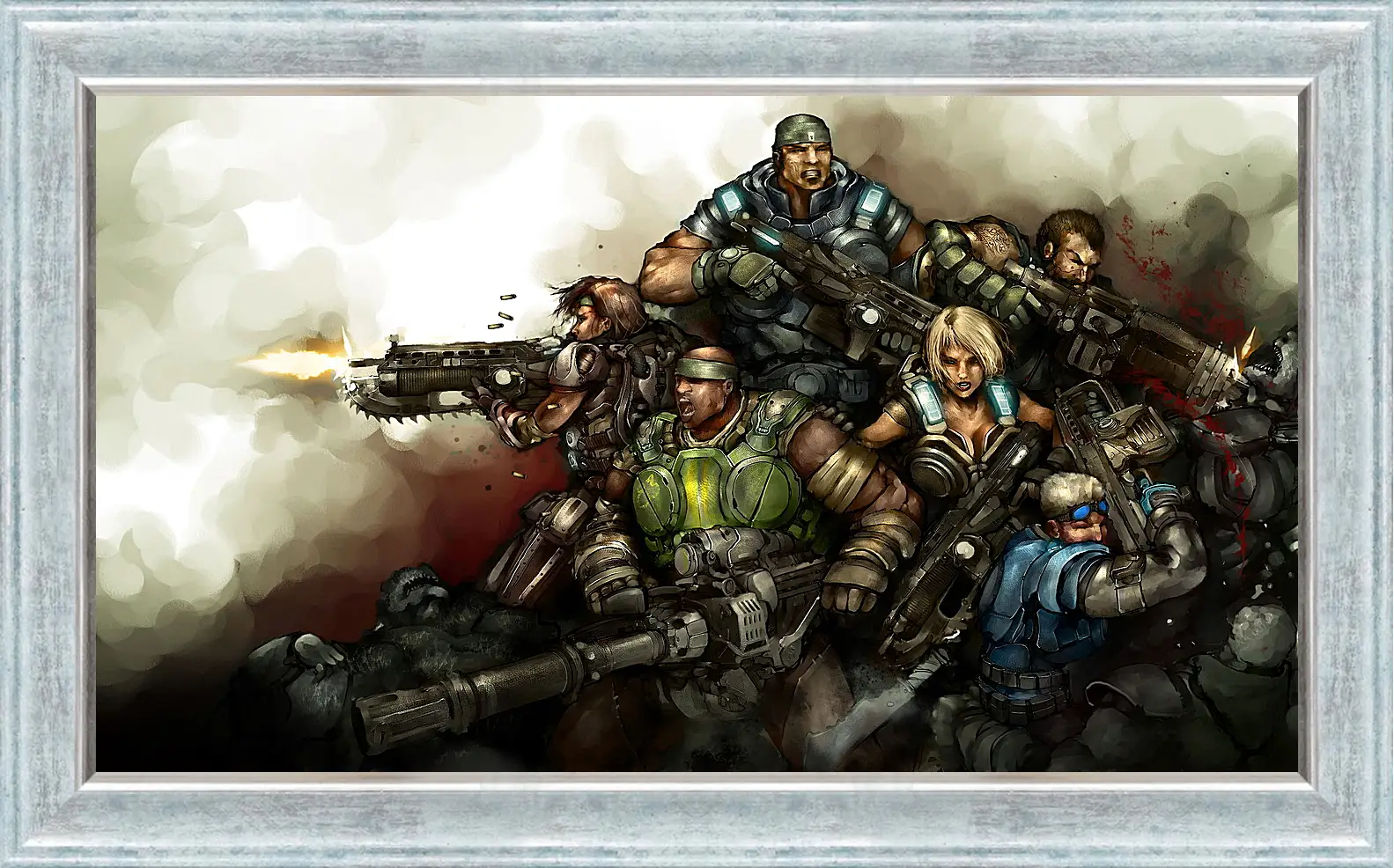 Картина в раме - Gears Of War 3
