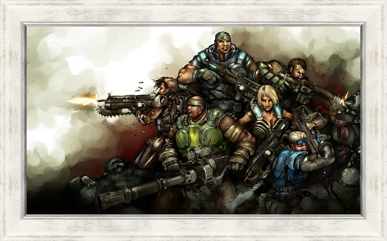 Картина в раме - Gears Of War 3
