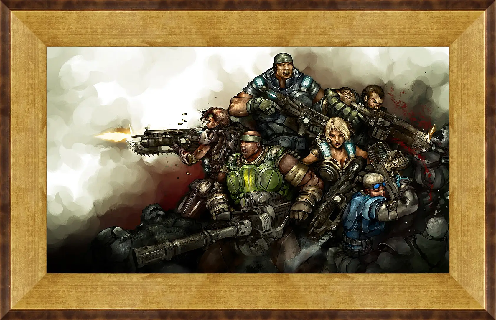 Картина в раме - Gears Of War 3
