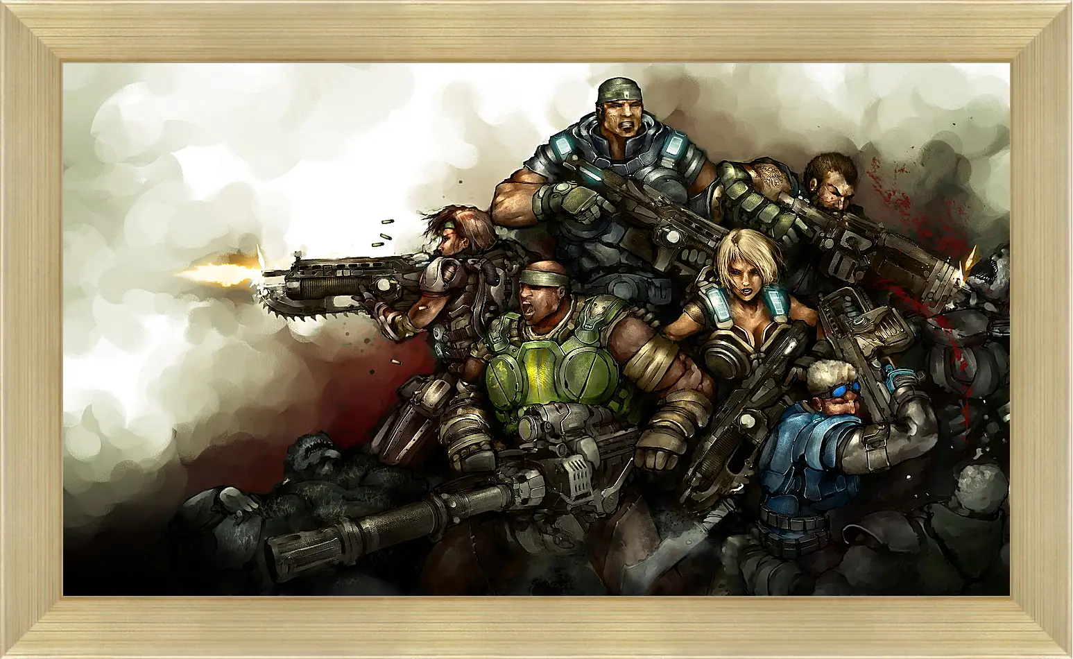 Картина в раме - Gears Of War 3
