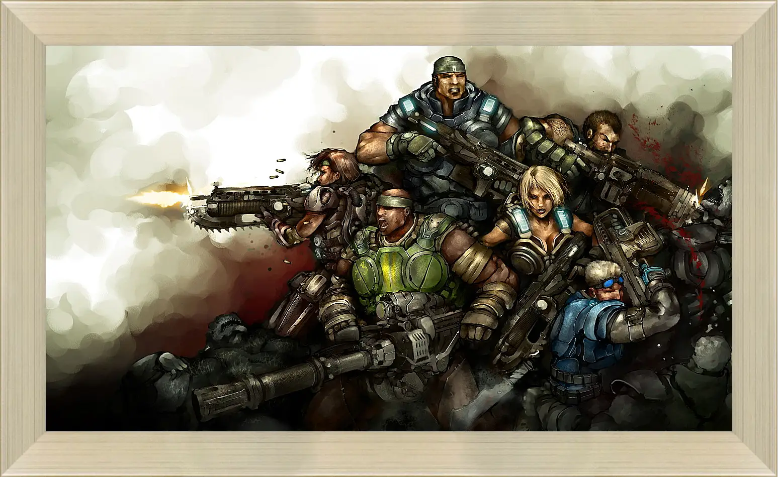 Картина в раме - Gears Of War 3
