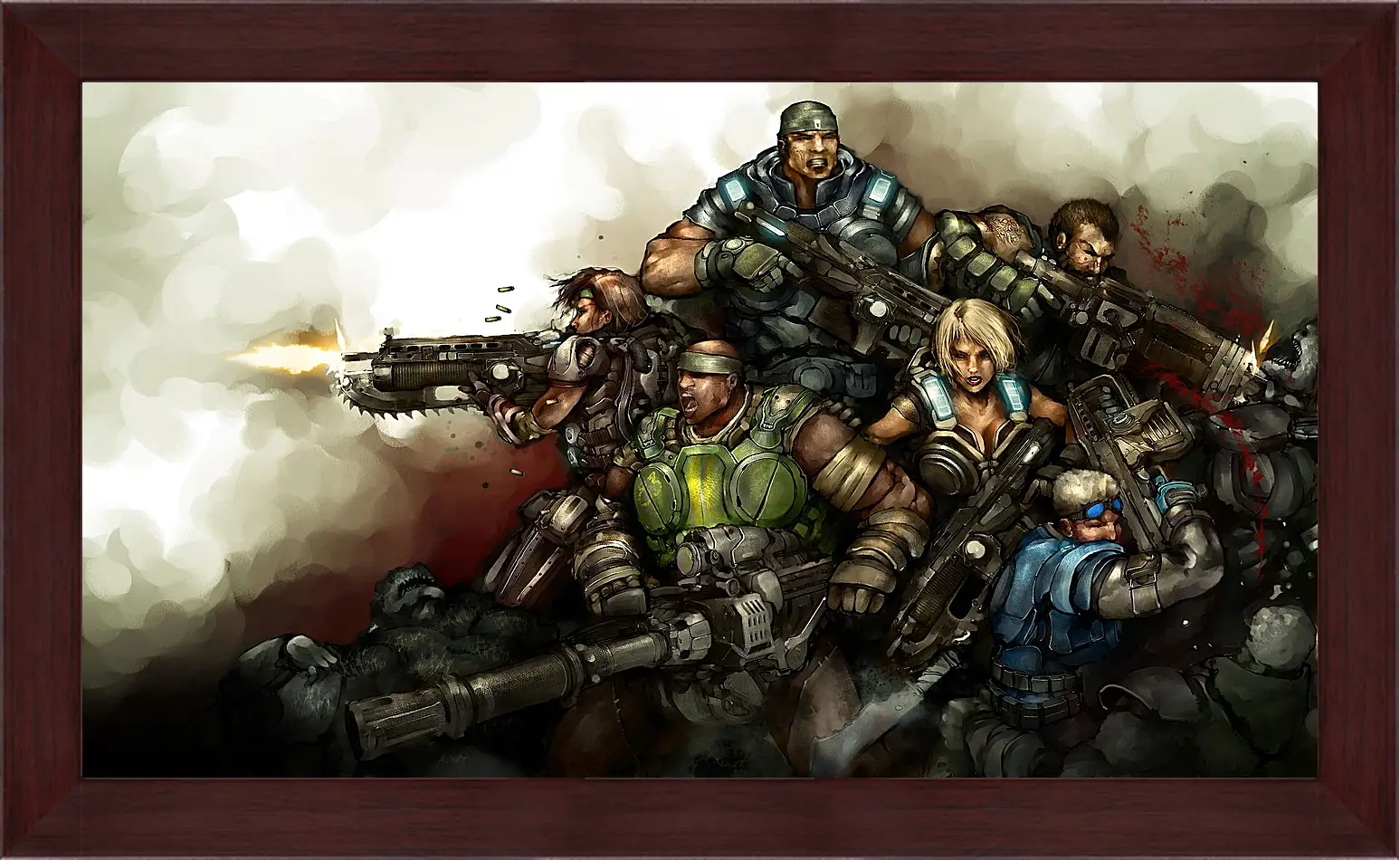 Картина в раме - Gears Of War 3
