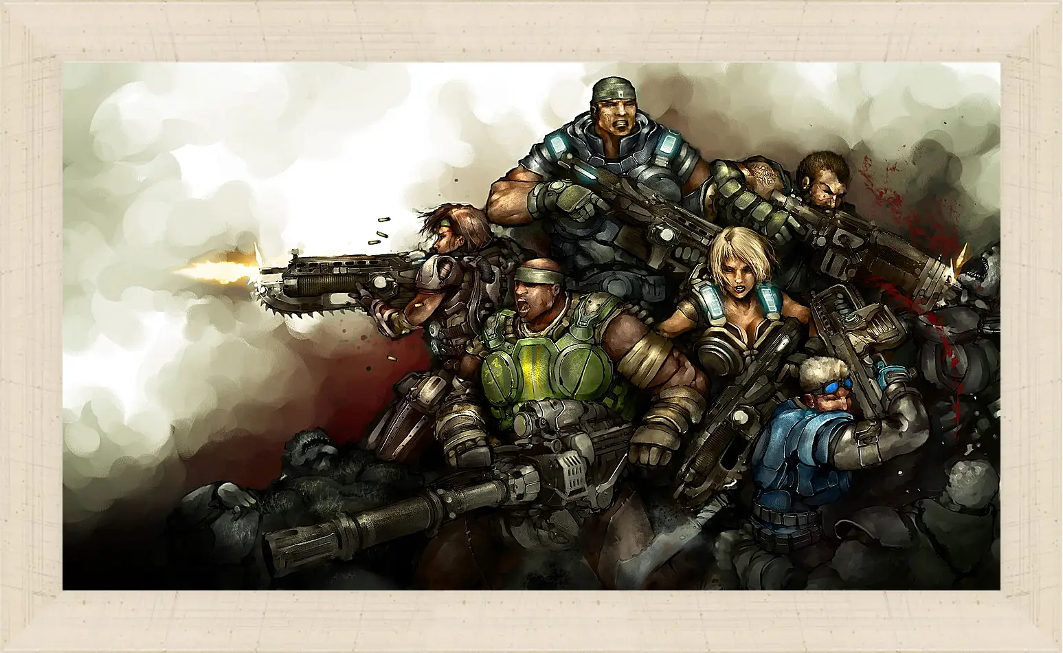 Картина в раме - Gears Of War 3
