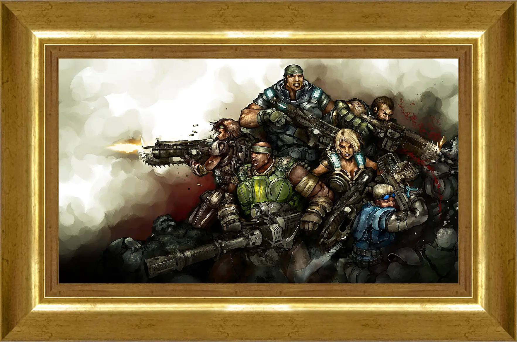 Картина в раме - Gears Of War 3
