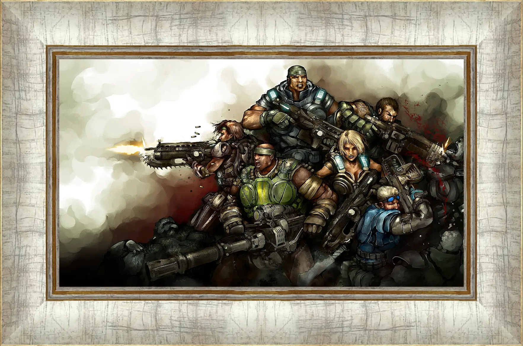 Картина в раме - Gears Of War 3
