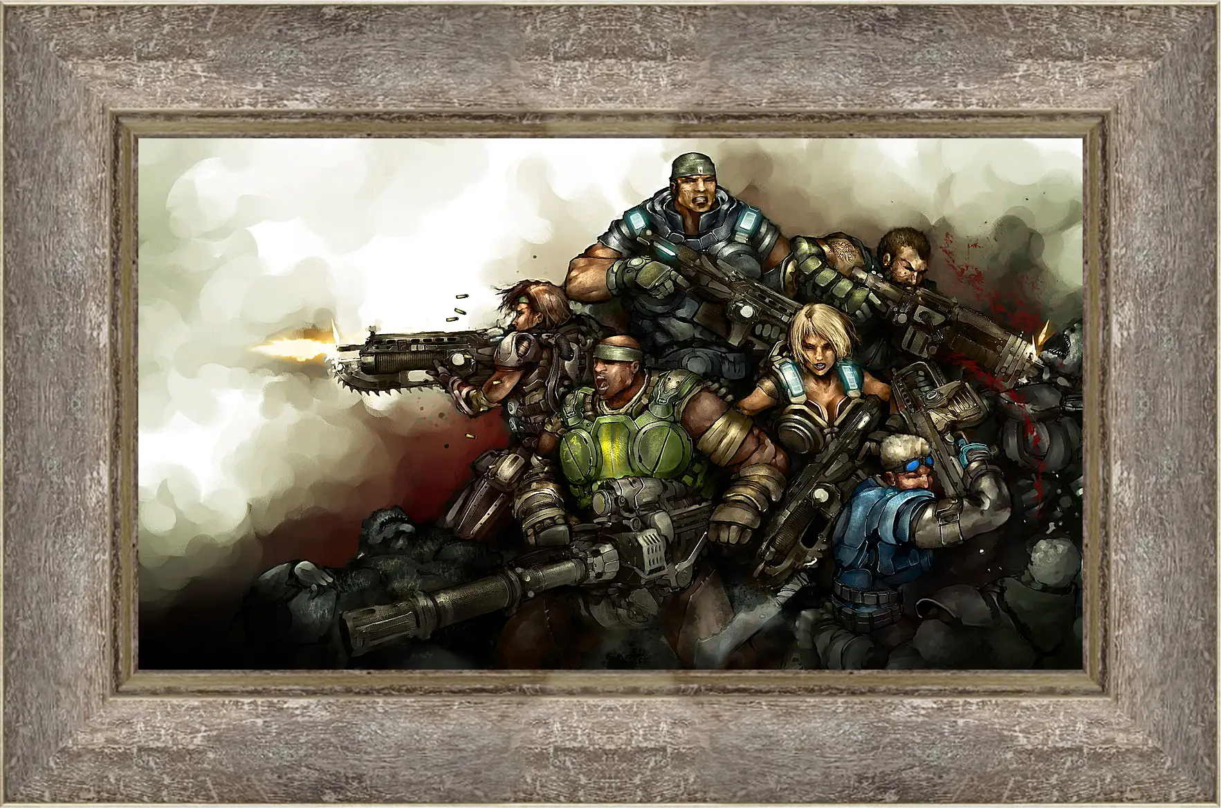 Картина в раме - Gears Of War 3
