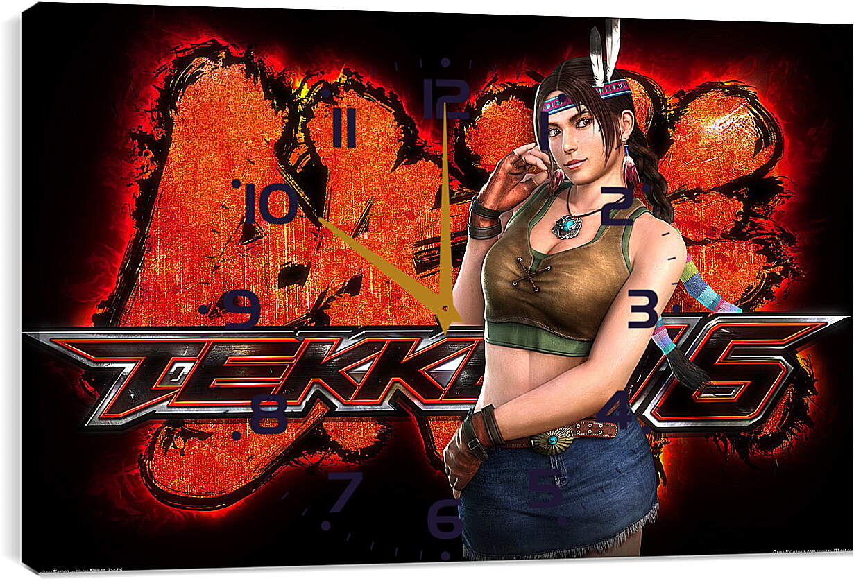 Часы картина - Tekken 6
