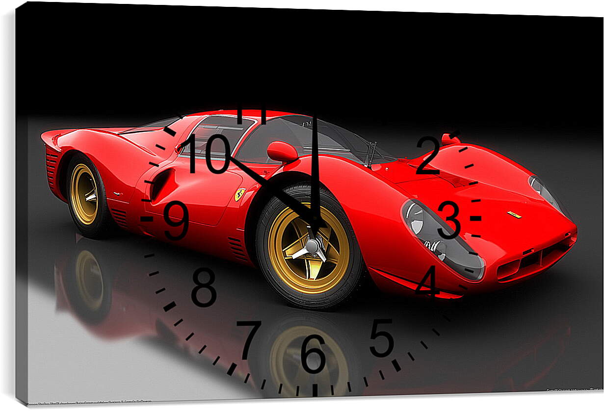 Часы картина - Ferrari Challenge Trofeo Pirelli
