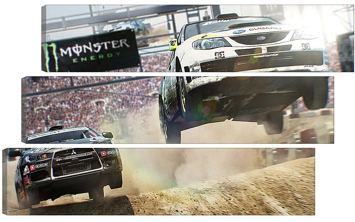 Модульная картина - Colin Mcrae: Dirt 2
