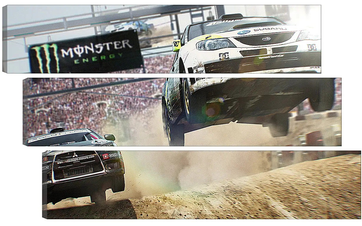 Модульная картина - Colin Mcrae: Dirt 2
