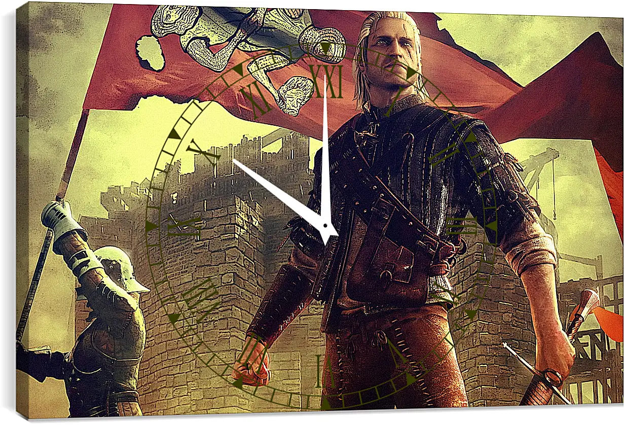 Часы картина - The Witcher 2: Assassins Of Kings