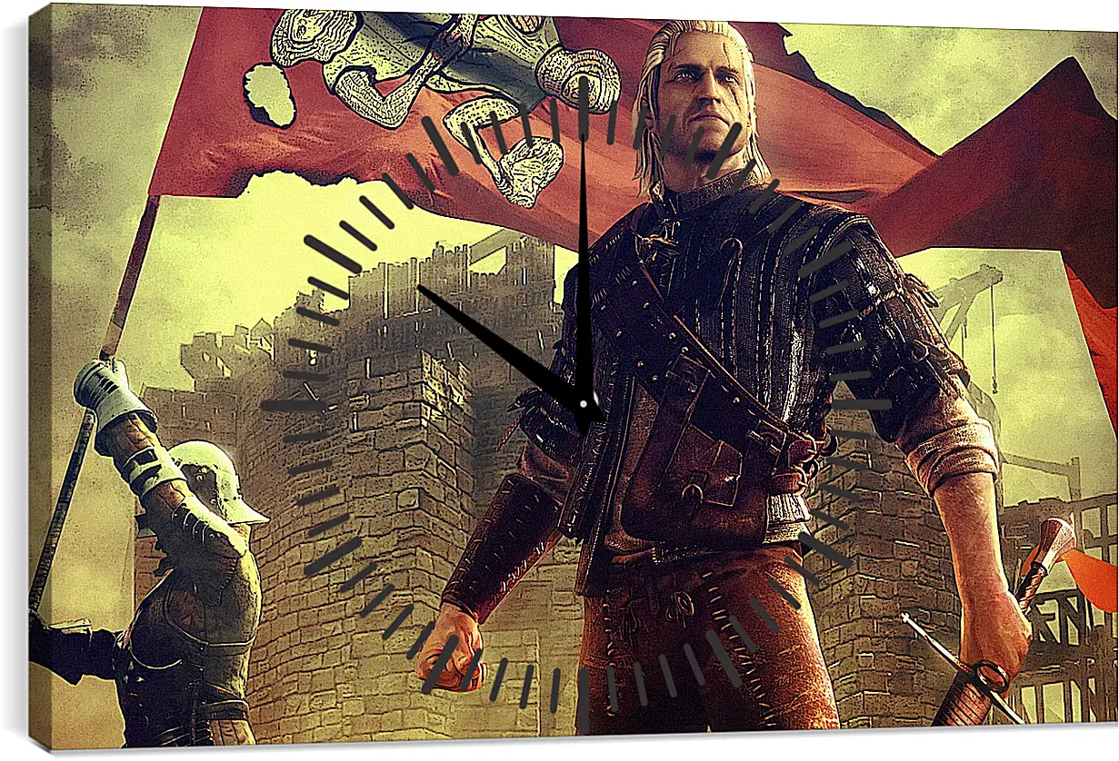 Часы картина - The Witcher 2: Assassins Of Kings