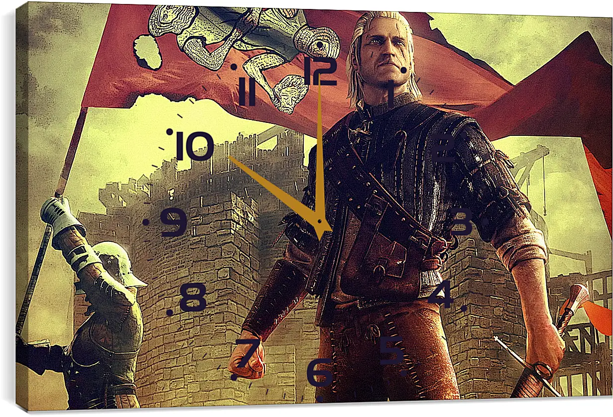 Часы картина - The Witcher 2: Assassins Of Kings