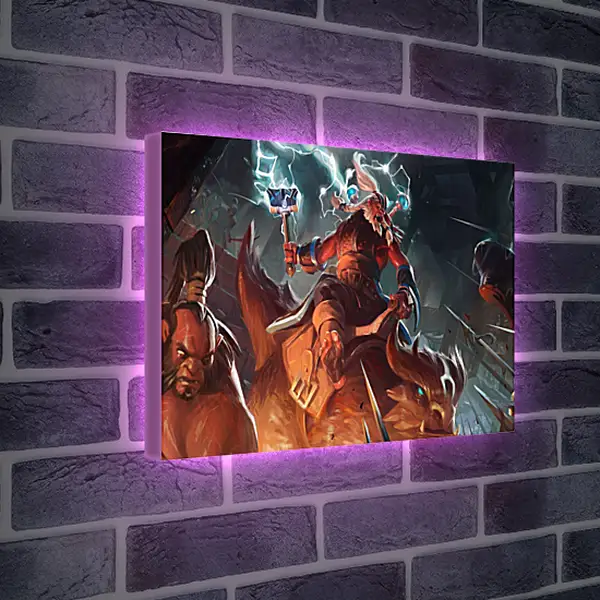 Лайтбокс световая панель - DotA