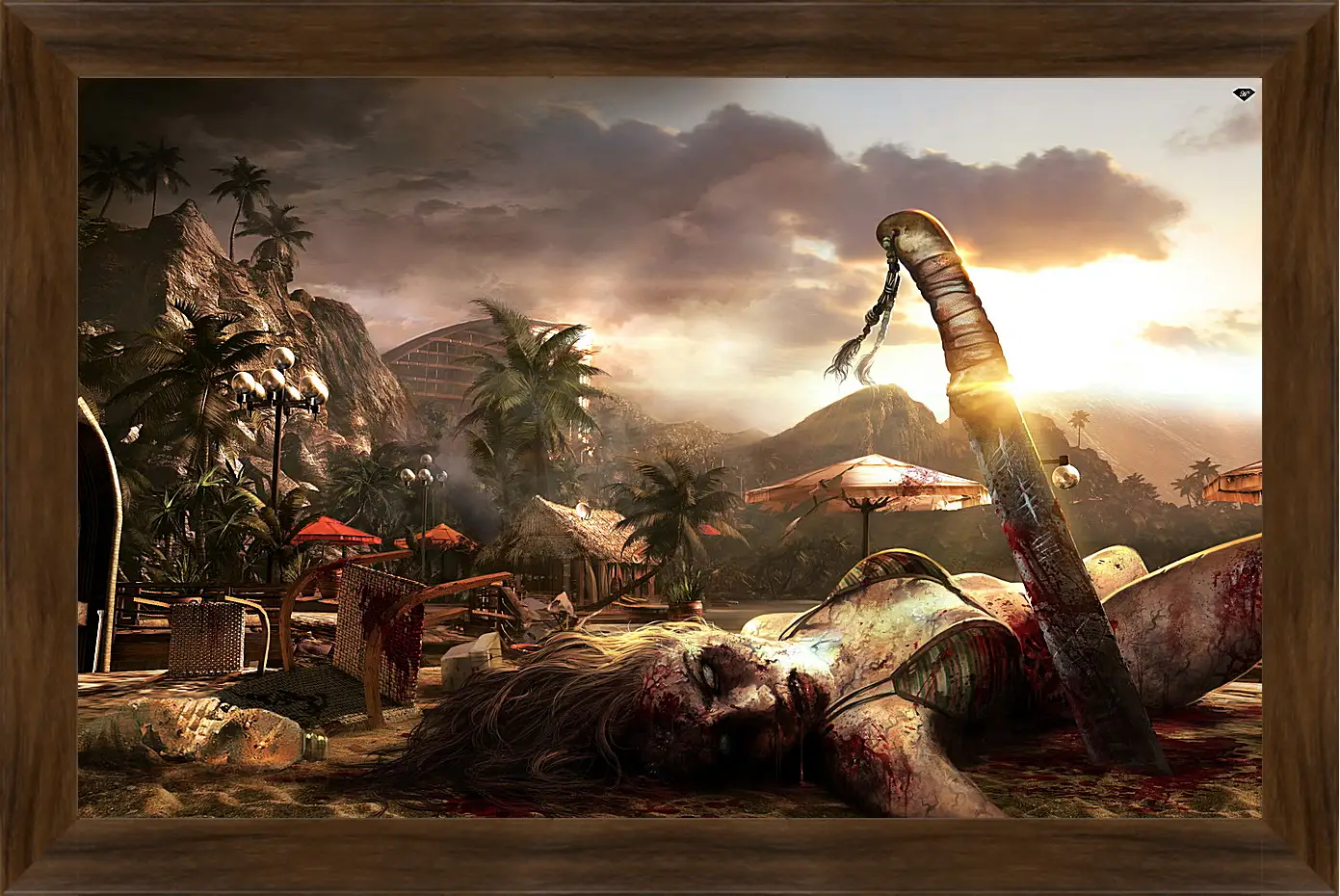 Картина в раме - Dead Island
