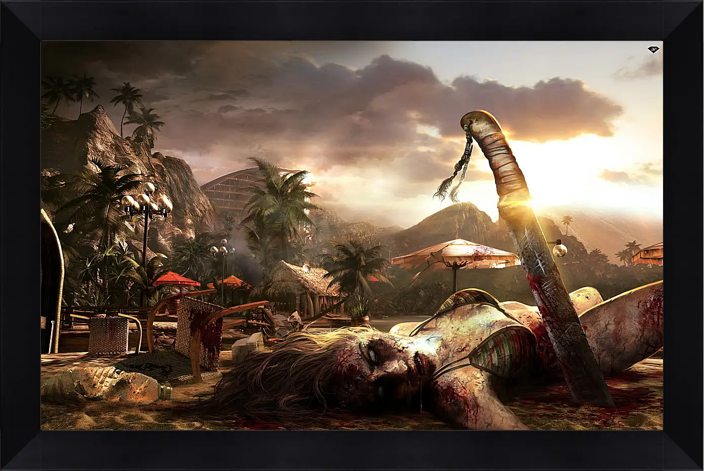 Картина в раме - Dead Island
