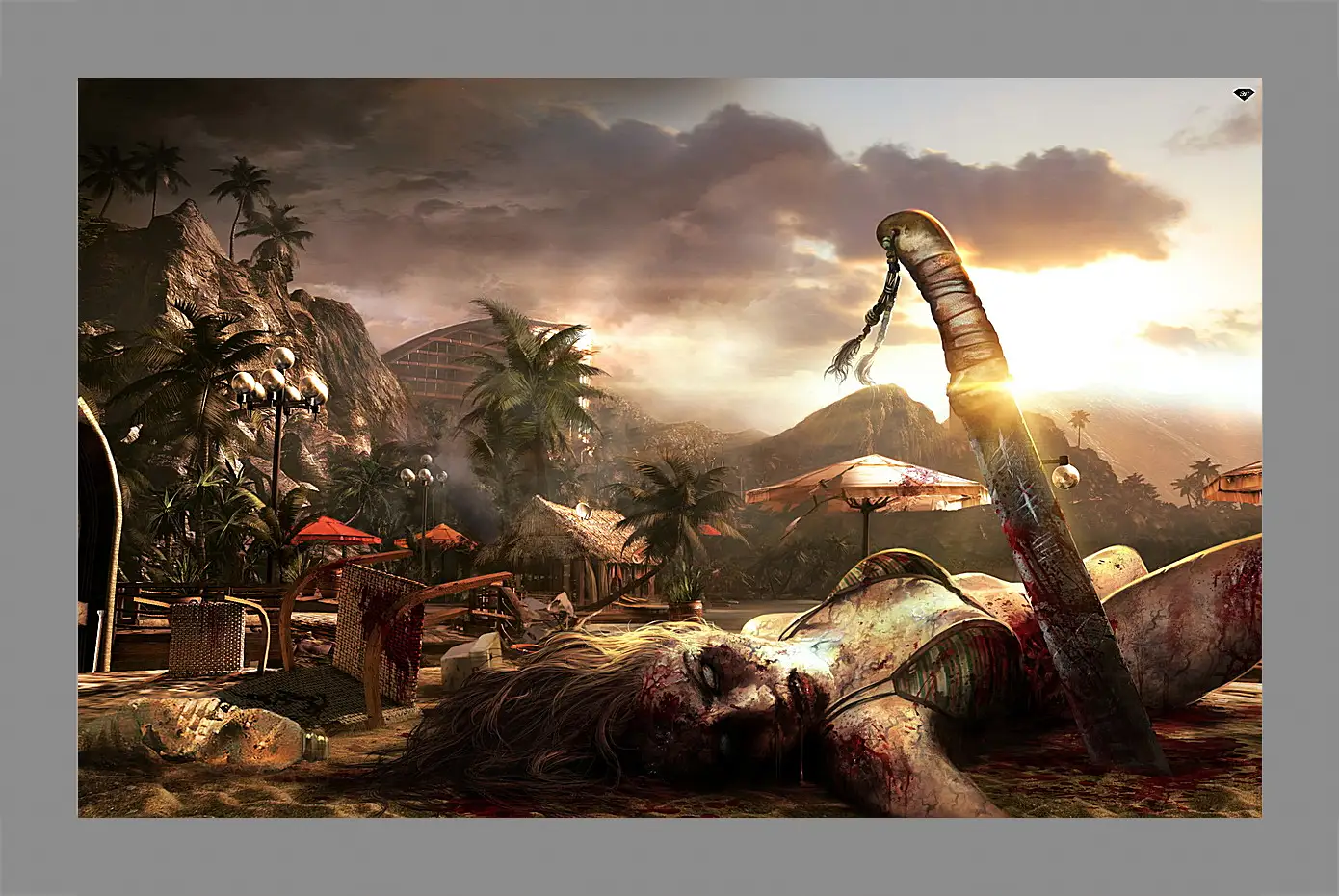 Картина в раме - Dead Island
