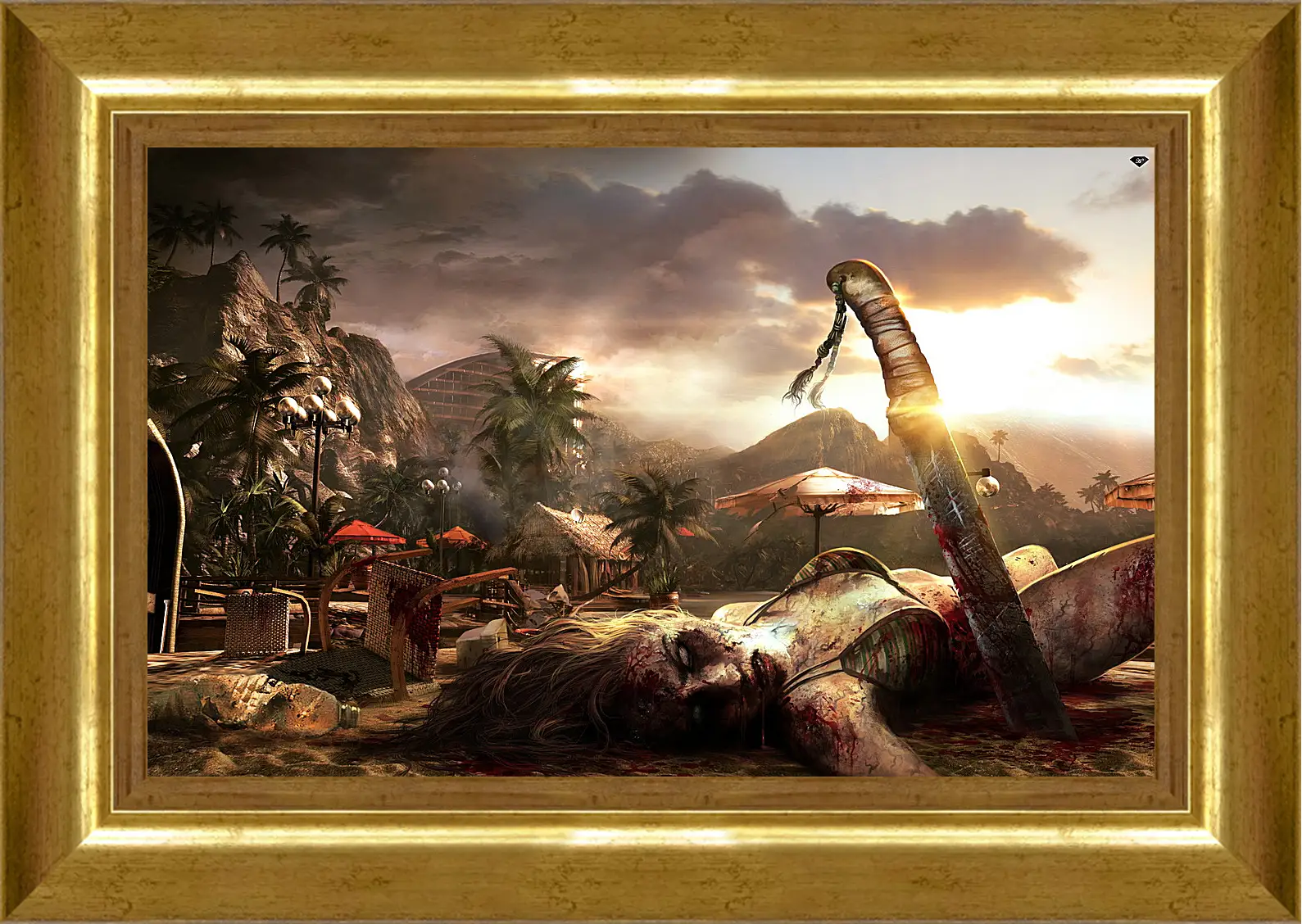 Картина в раме - Dead Island
