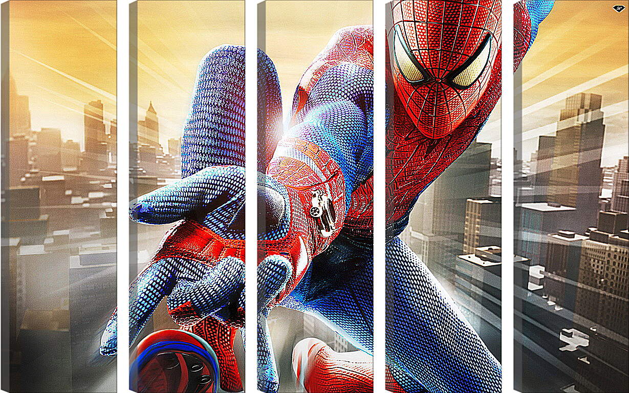 Модульная картина - The Amazing Spider-man
