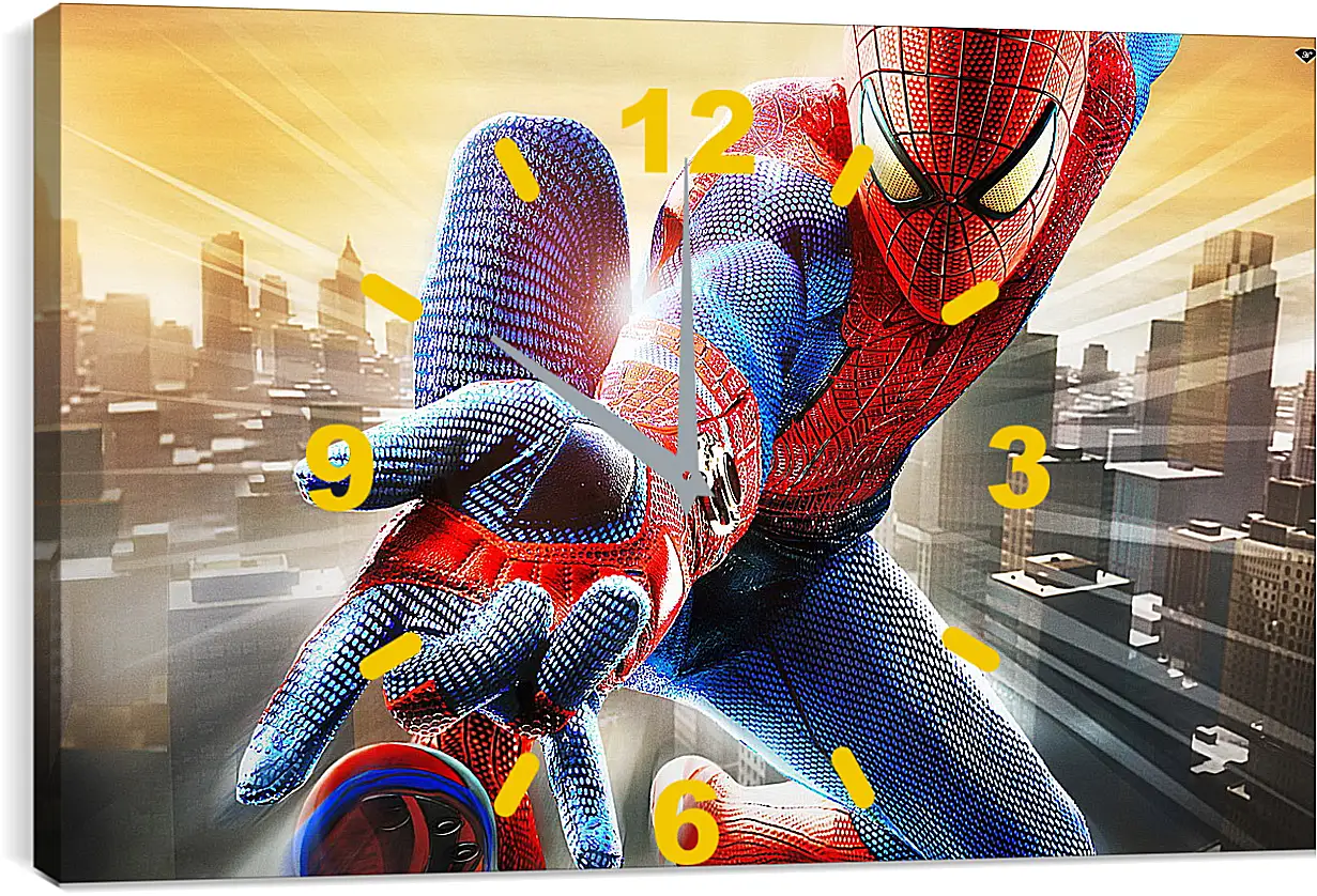 Часы картина - The Amazing Spider-man
