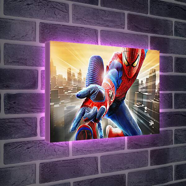 Лайтбокс световая панель - The Amazing Spider-man
