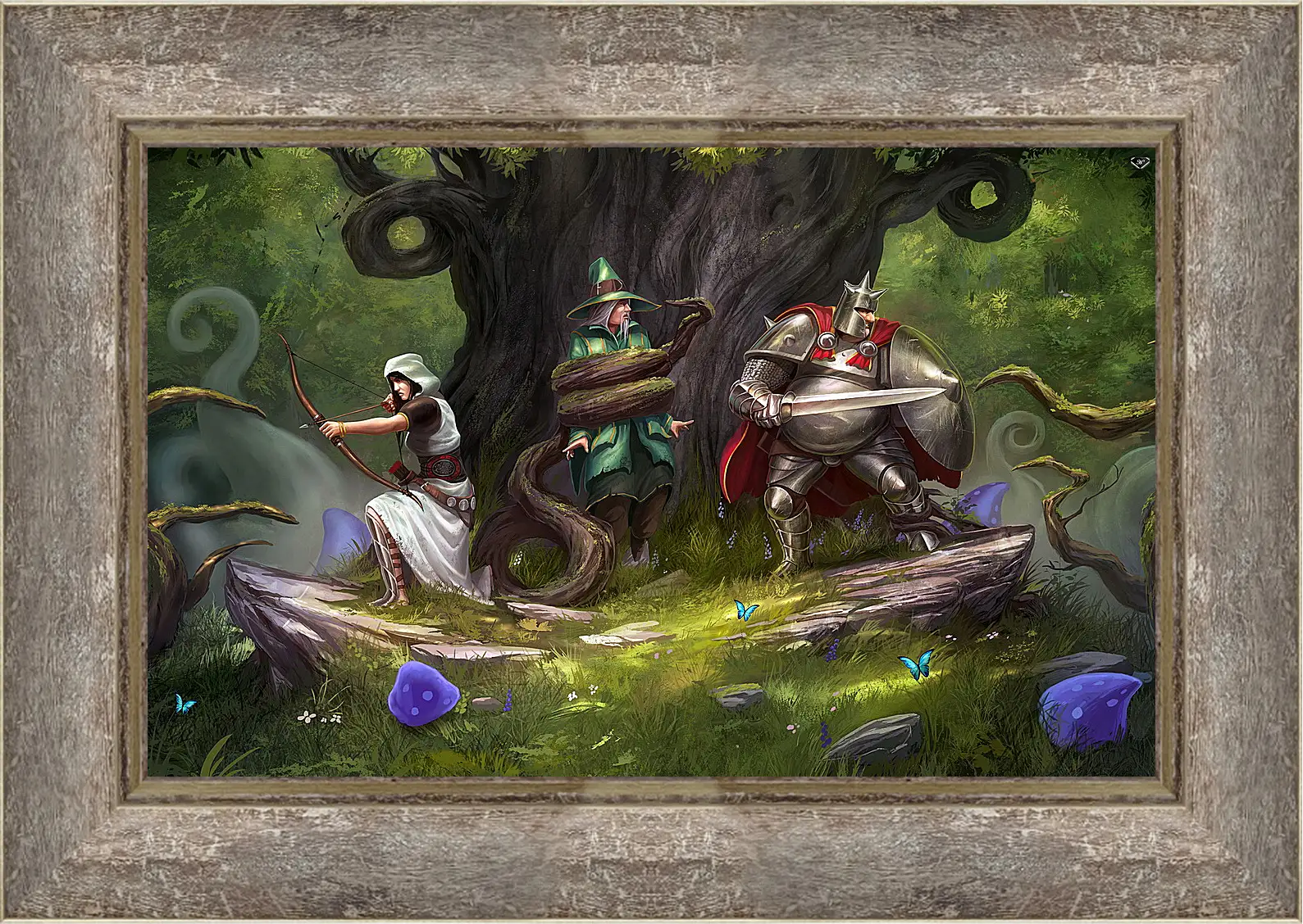 Картина в раме - Trine
