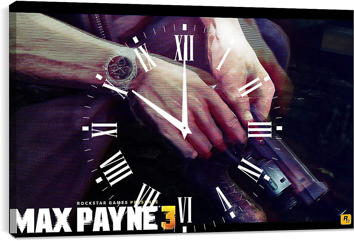 Часы картина - Max Payne 3
