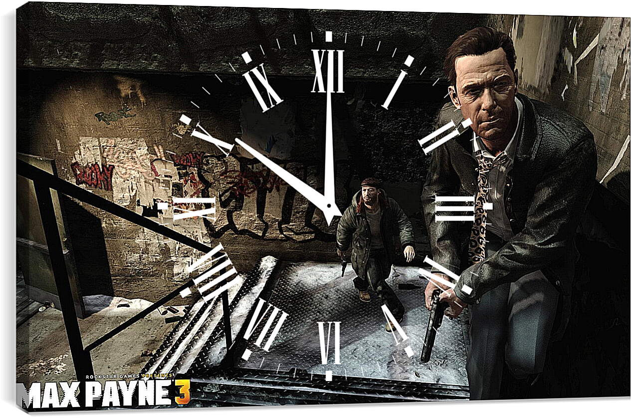 Часы картина - Max Payne 3
