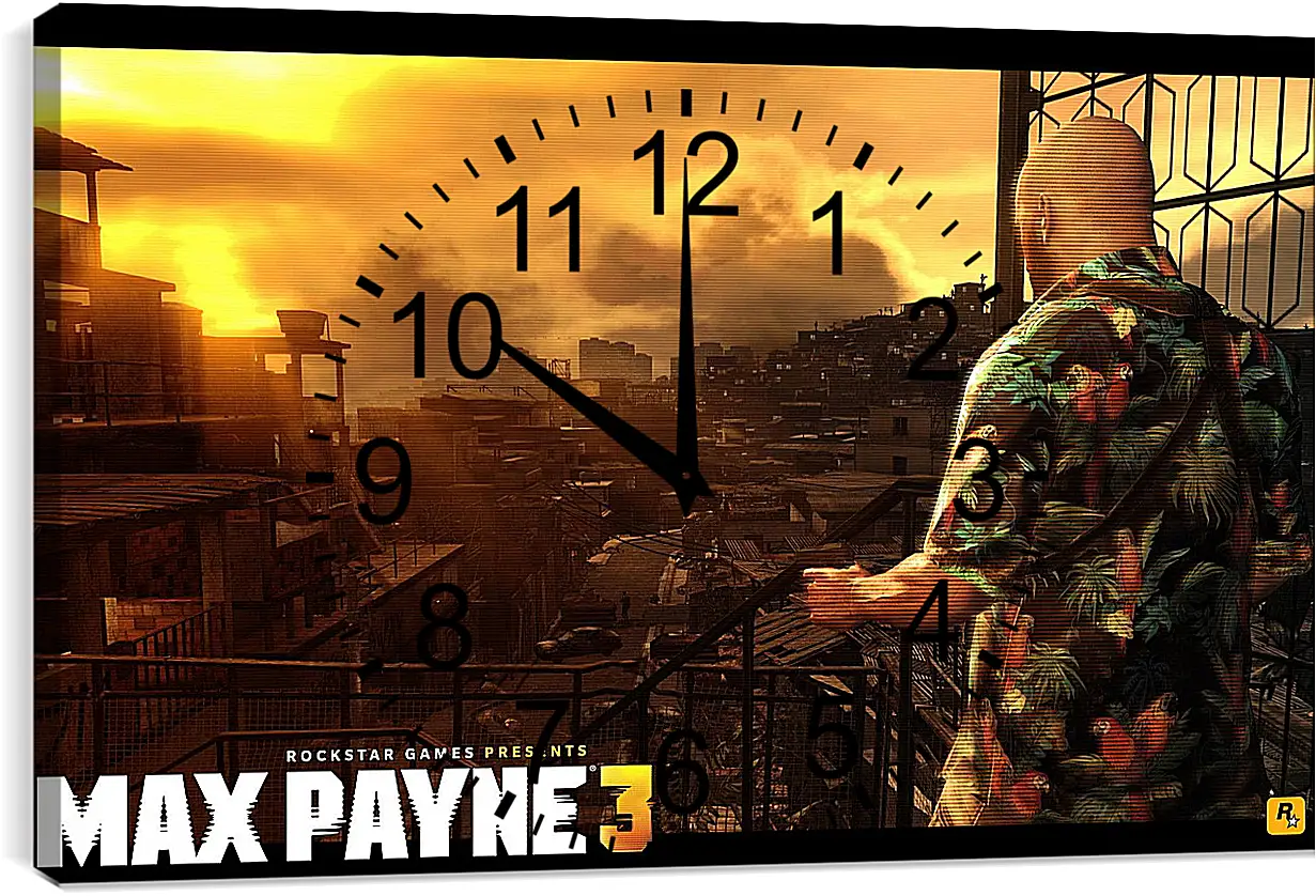 Часы картина - Max Payne 3
