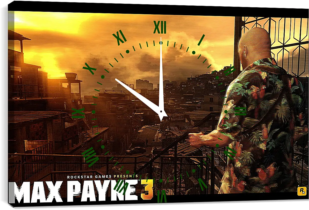 Часы картина - Max Payne 3
