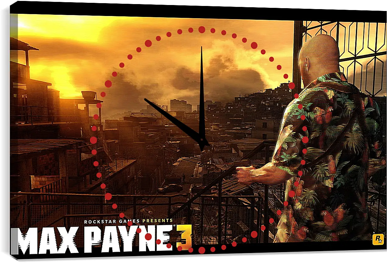 Часы картина - Max Payne 3
