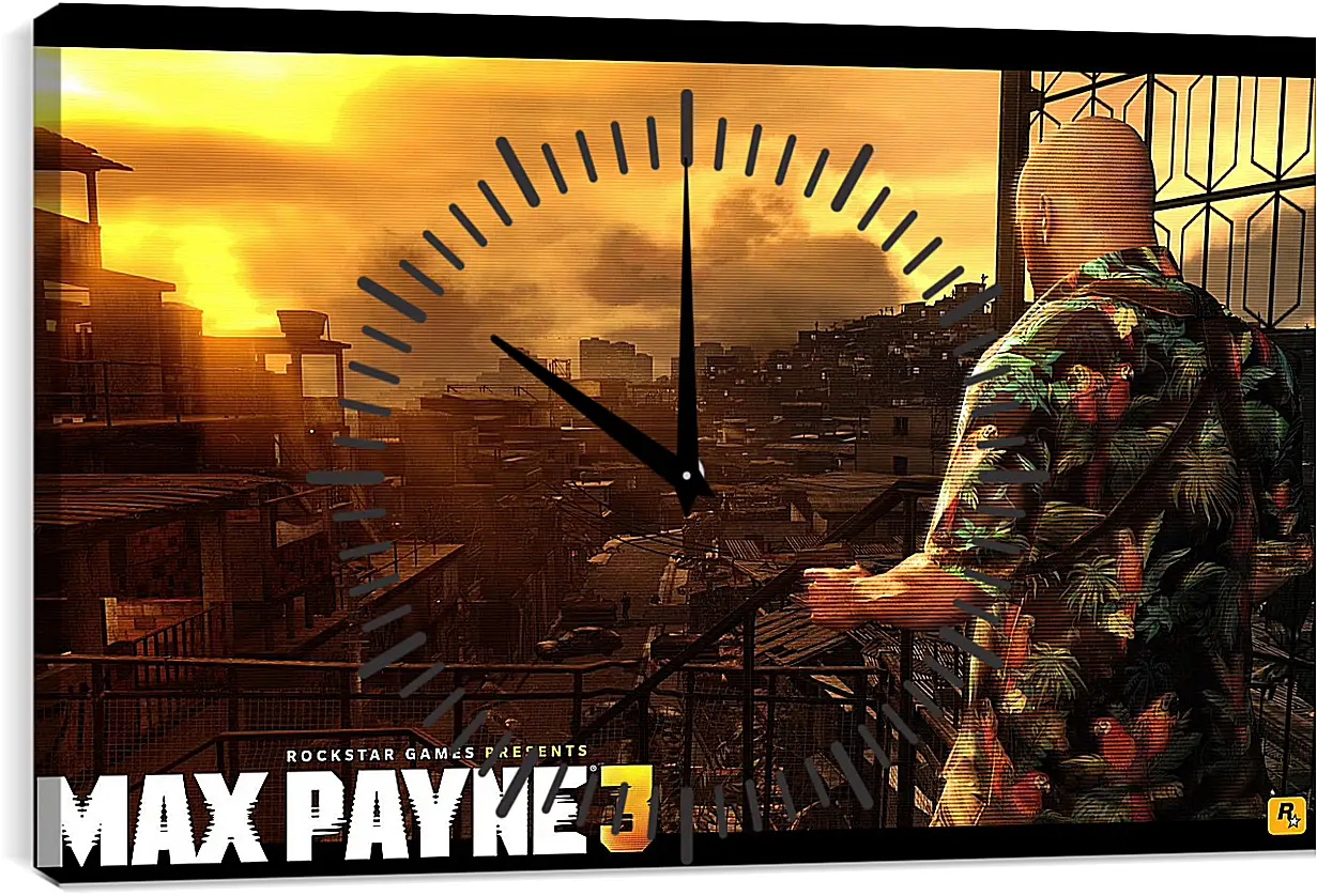 Часы картина - Max Payne 3
