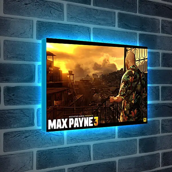 Лайтбокс световая панель - Max Payne 3
