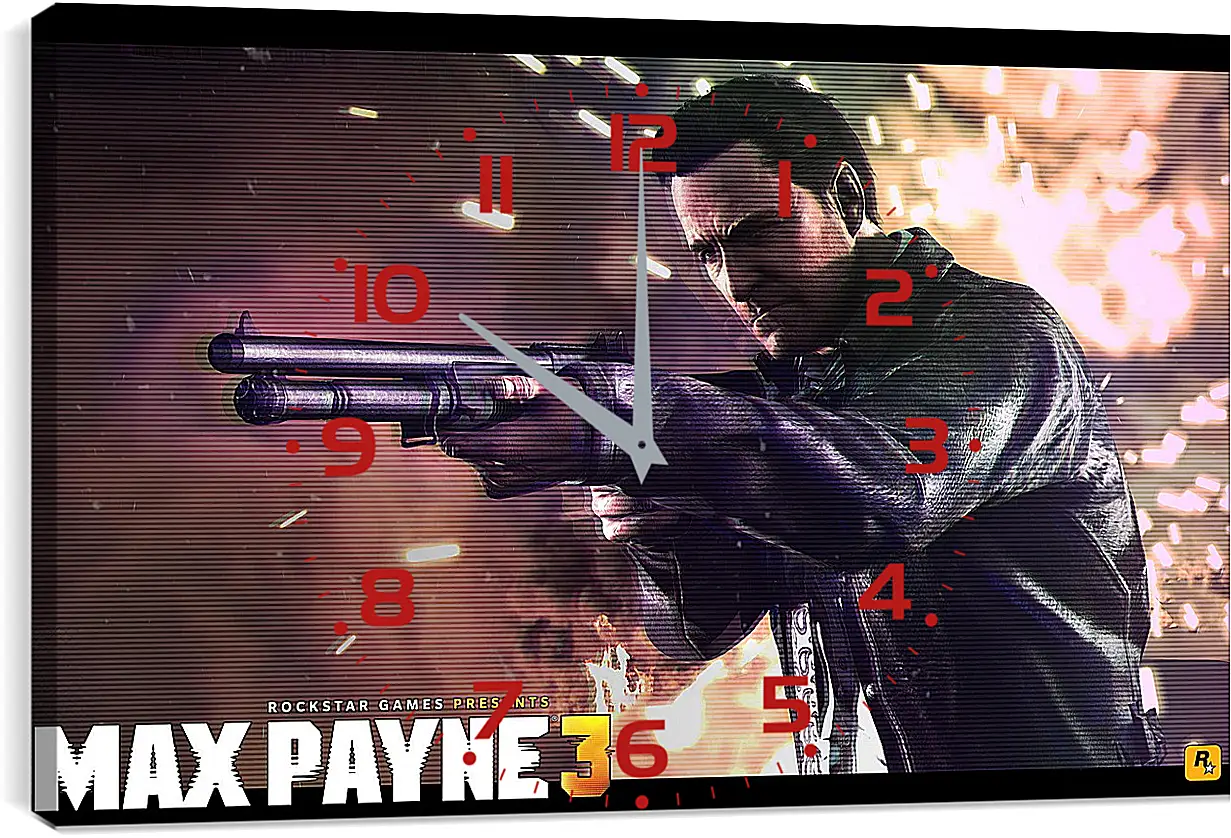 Часы картина - Max Payne 3
